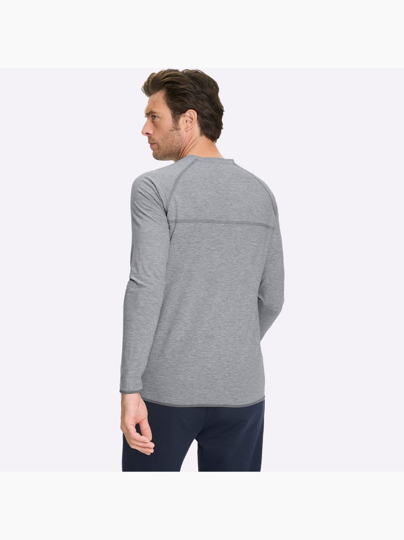 T-shirt de loisirs 46% coton - taille standard - witt Gris chiné - Kiabi