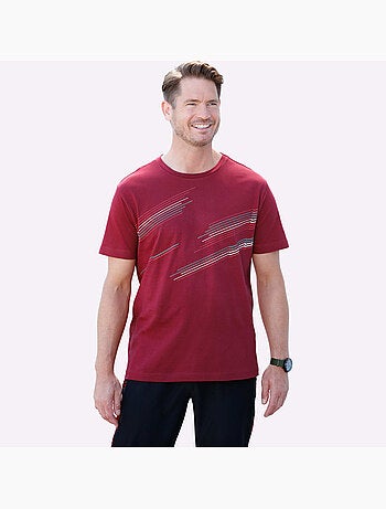 T-shirt de loisirs imprimé graphique - taille standard - moda vilona