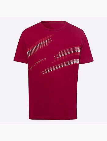 T-shirt de loisirs imprimé graphique - taille standard - moda vilona