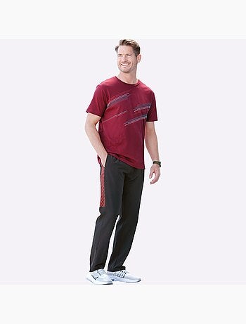 T-shirt de loisirs imprimé graphique - taille standard - moda vilona