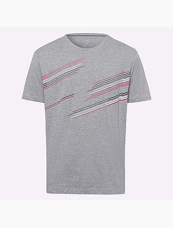 T-shirt de loisirs imprimé graphique - taille standard - moda vilona