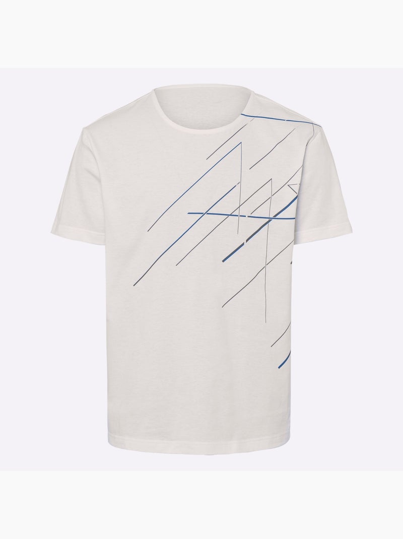T-shirt de loisirs sport et loisirs - taille standard - moda vilona Blanc - Kiabi