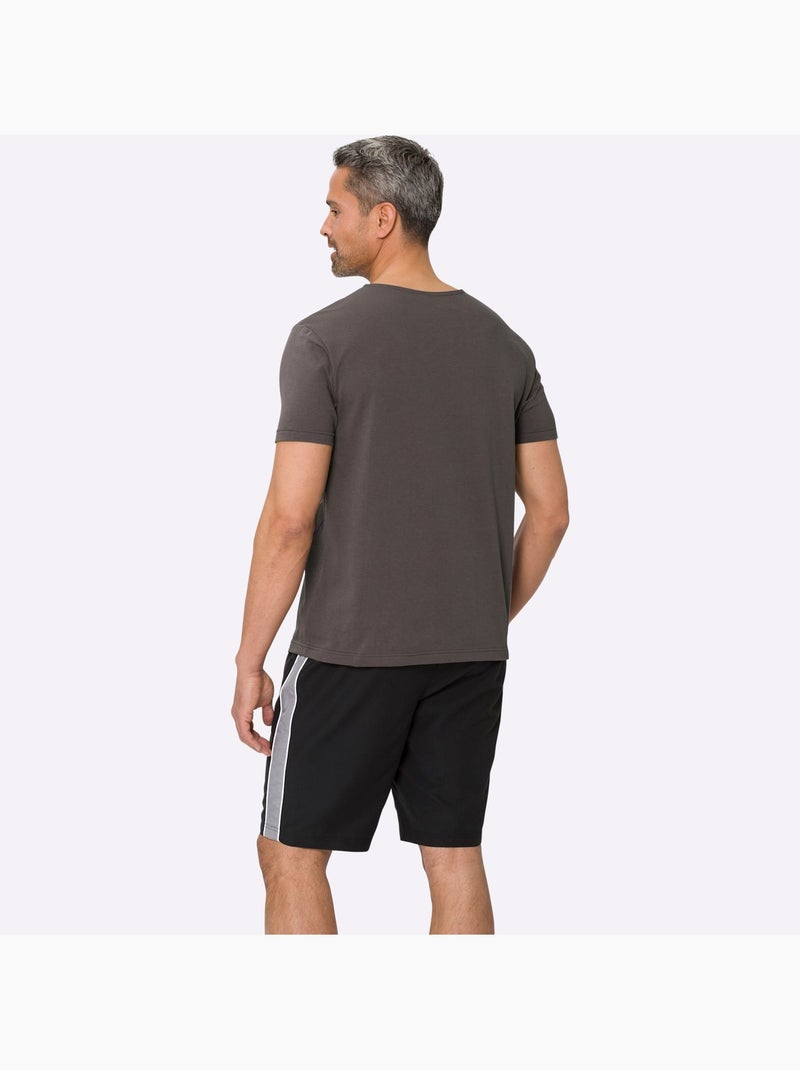 T-shirt de loisirs sport et loisirs - taille standard - moda vilona gris anthracite - Kiabi
