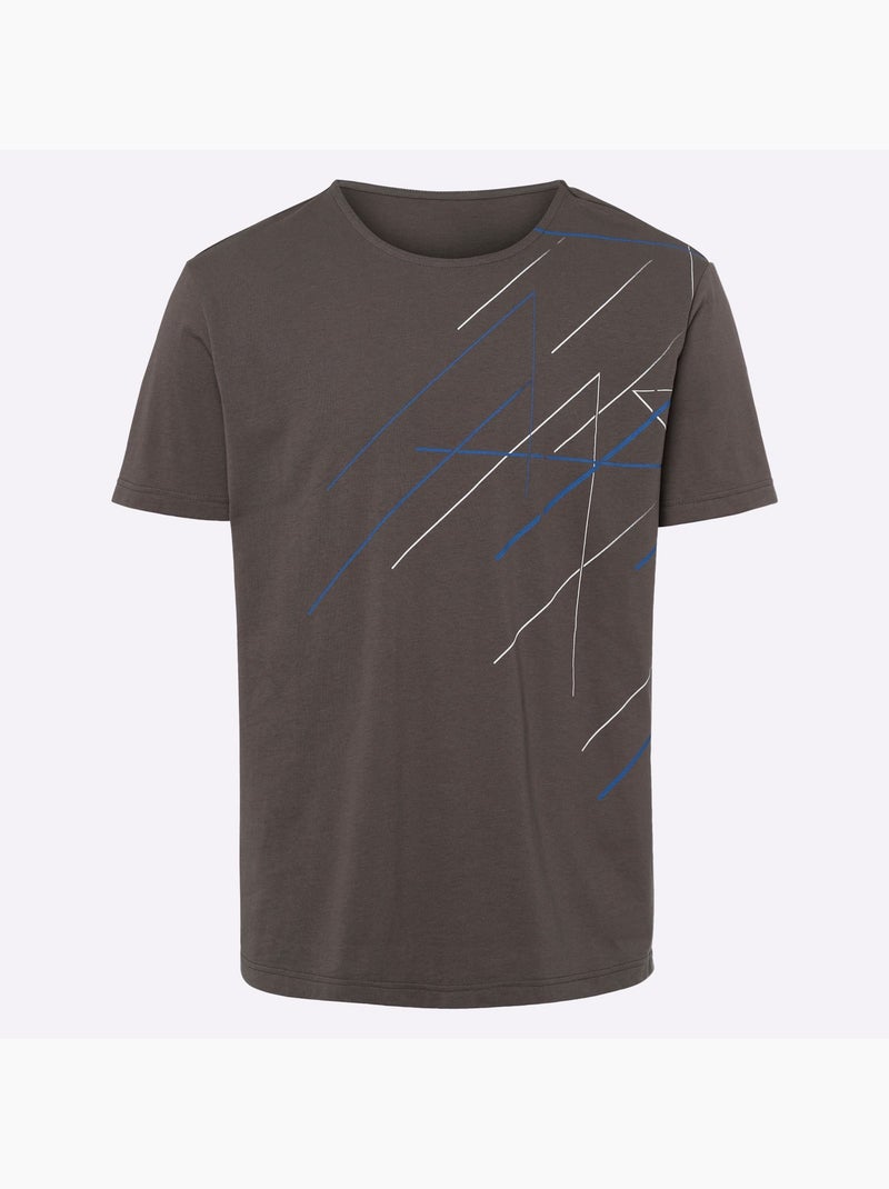 T-shirt de loisirs sport et loisirs - taille standard - moda vilona gris anthracite - Kiabi