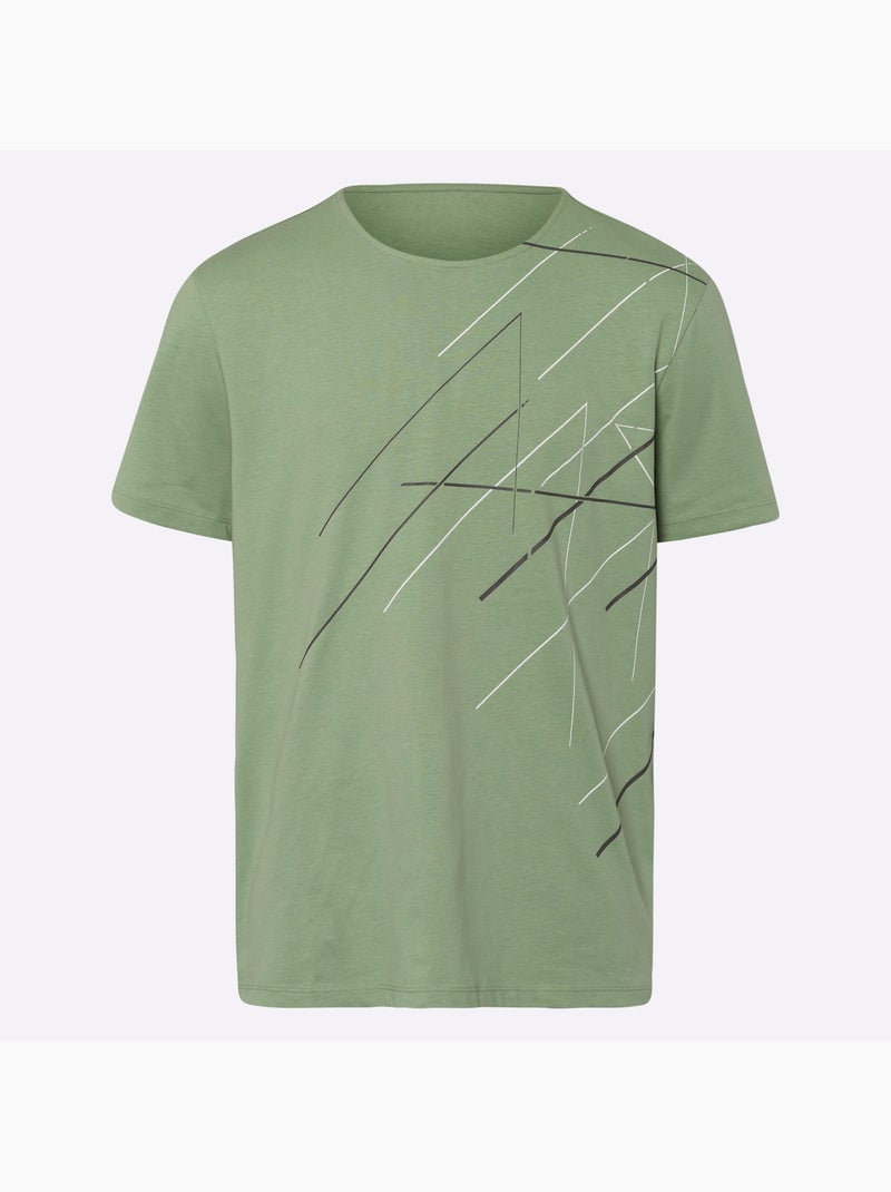 T-shirt de loisirs sport et loisirs - taille standard - moda vilona Vert eucalyptus - Kiabi