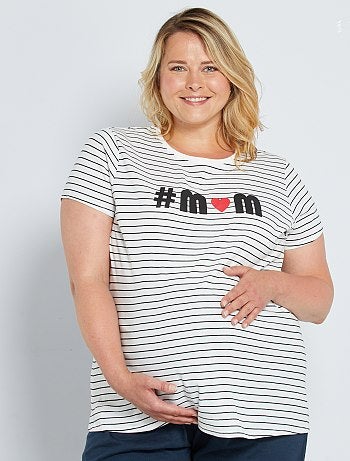 T-shirt de maternité éco-conçu