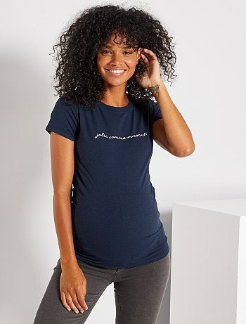 T-shirt de maternité éco-conçu