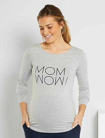 T-shirt de maternité éco-conçu