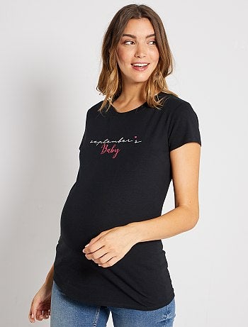 T-shirt de maternité éco-conçu