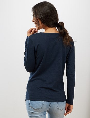 T-shirt de maternité pur coton - Kiabi