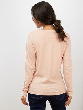 T-shirt de maternité pur coton - Kiabi