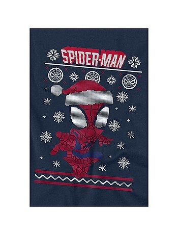 T-shirt de noël - homme araignée