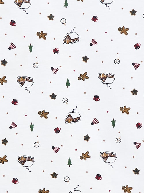 T-shirt de Noël à manches longues - Kiabi