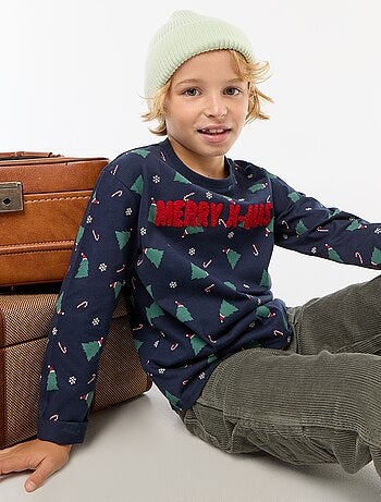 T-shirt de Noël à manches longues