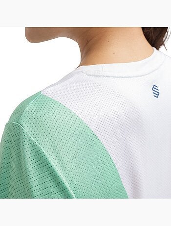 T-shirt de padel manches courtes femme padel femme pesaro erit