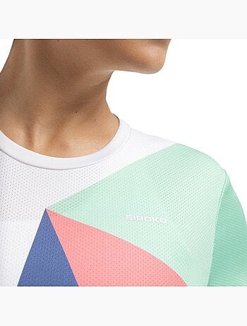 T-shirt de padel manches courtes femme padel femme pesaro erit