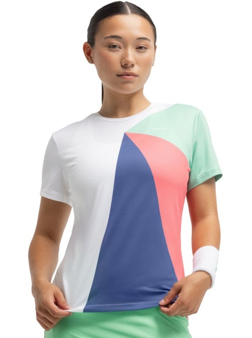 T-shirt de padel manches courtes femme padel femme pesaro erit - Kiabi T-shirt de padel manches courtes femme padel femme pesaro erit - Kiabi