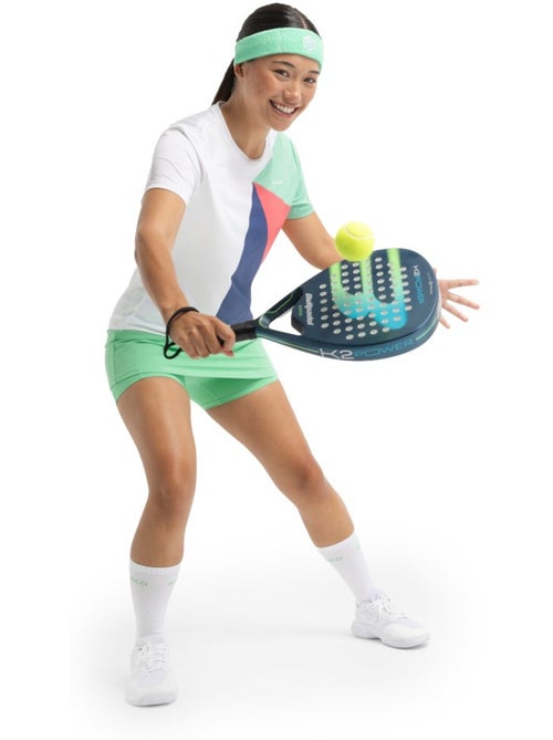 T-shirt de padel manches courtes femme padel femme pesaro erit - Kiabi T-shirt de padel manches courtes femme padel femme pesaro erit - Kiabi