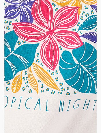 T-shirt de pyjama en pur coton - Damart