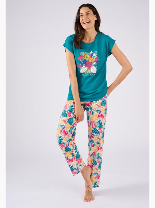 T-shirt de pyjama en pur coton - Damart - Kiabi