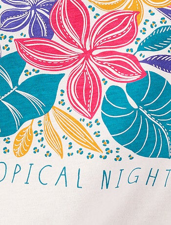 T-shirt de pyjama en pur coton - Damart