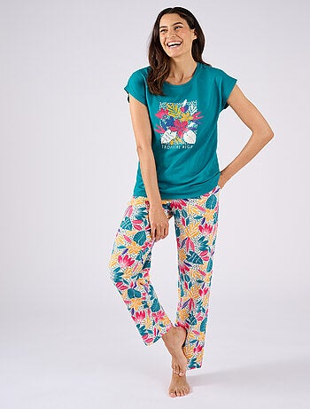 T-shirt de pyjama en pur coton - Damart