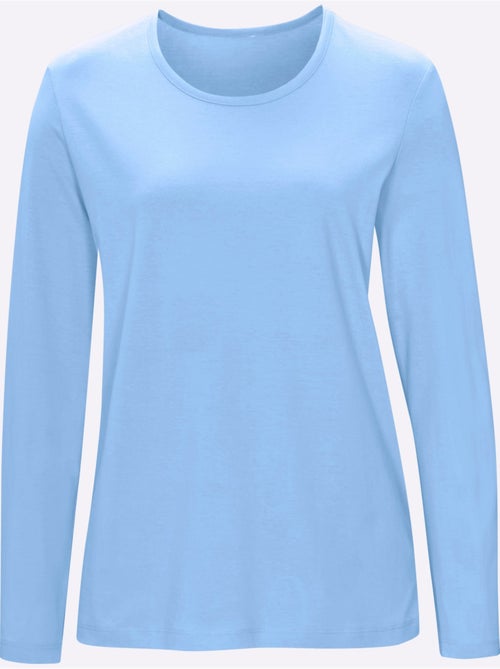 T-shirt De Pyjama Jersey Fin - Taille Standard - Moda Vilona - Kiabi