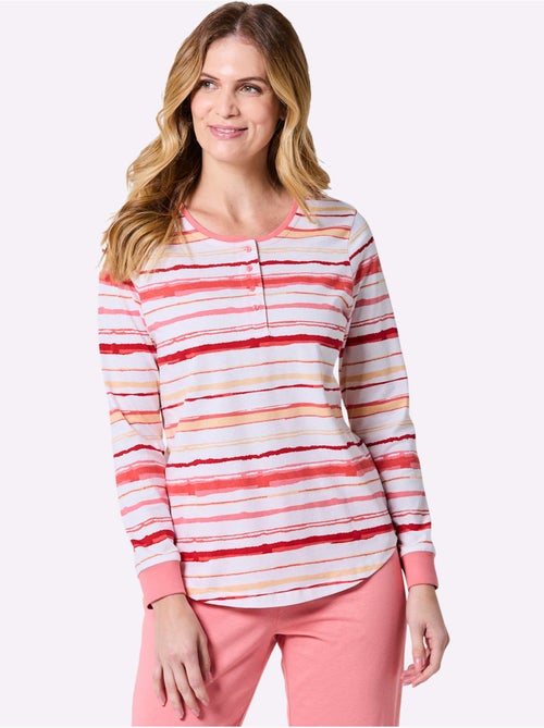 T-shirt de pyjama jersey fin - taille standard - witt - Kiabi