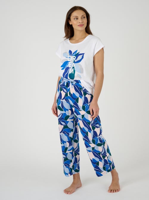 T-shirt de pyjama pur coton - Damart - Kiabi