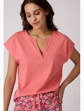T-shirt de pyjama pur coton - damart