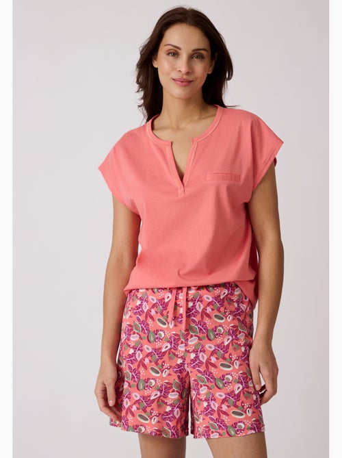 T-shirt de pyjama pur coton - damart - Kiabi