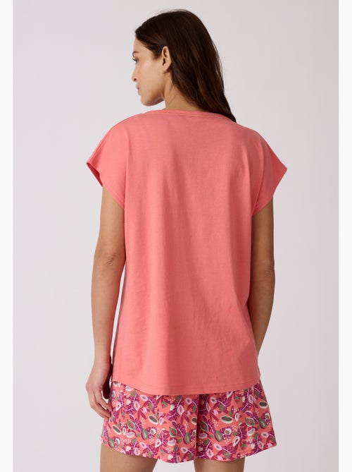 T-shirt de pyjama pur coton - damart - Kiabi