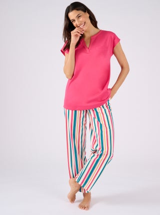 T-shirt de pyjama pur coton - Damart