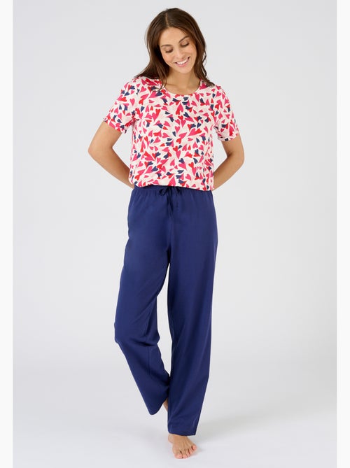 T-shirt de pyjama pur coton peigné - Damart - Kiabi