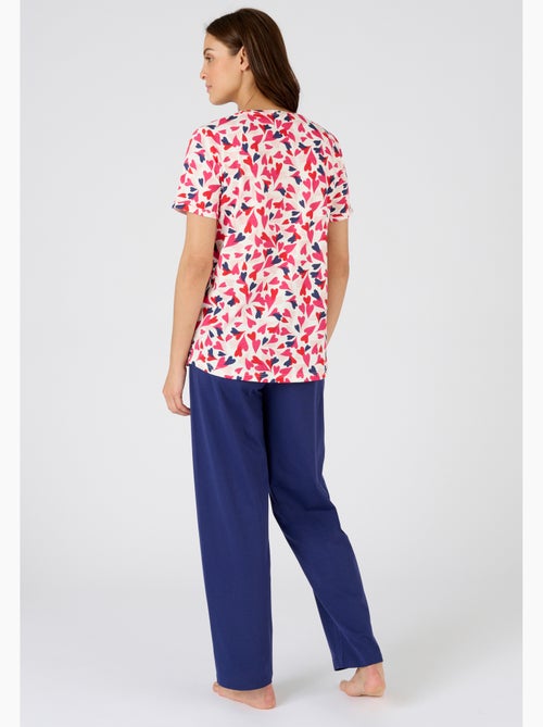 T-shirt de pyjama pur coton peigné - Damart - Kiabi