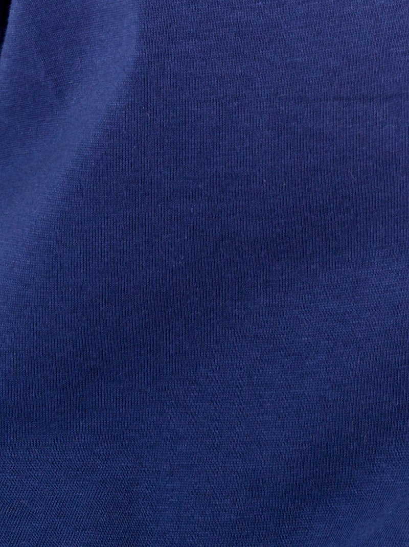 T-shirt de pyjama pur coton peigné - Damart Bleu nuit - Kiabi