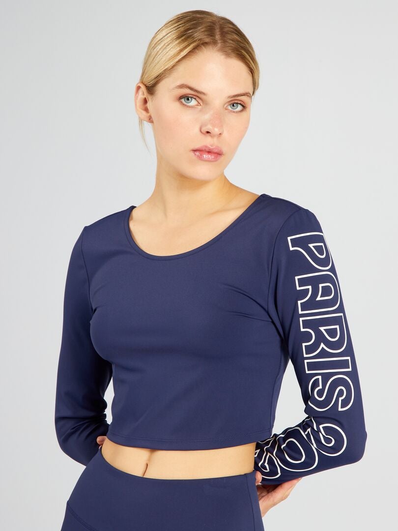 Tshirt de sport Paris 2024 Bleu Kiabi 9.10€