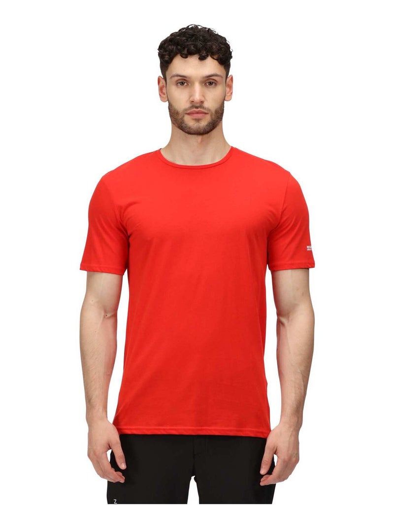 T-shirt de sport léger et uni tait - regatta Rouge brique - Kiabi
