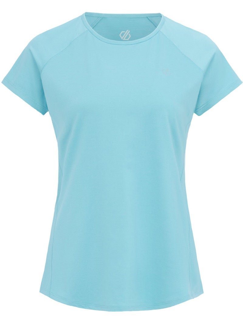 T-shirt de sport manches courtes corral - dare 2b Bleu clair - Kiabi