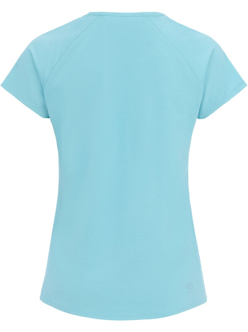 T-shirt de sport manches courtes corral - dare 2b Bleu clair - Kiabi