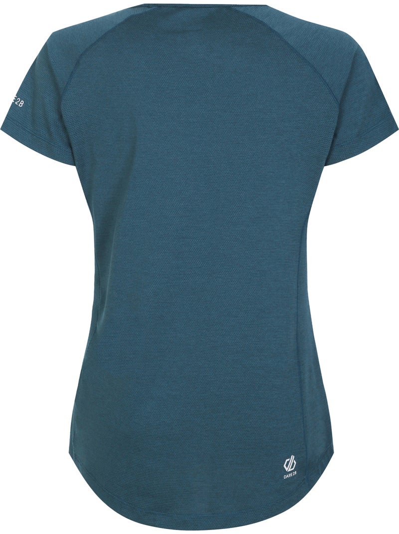 T-shirt de sport manches courtes corral - dare 2b Bleu nuit - Kiabi