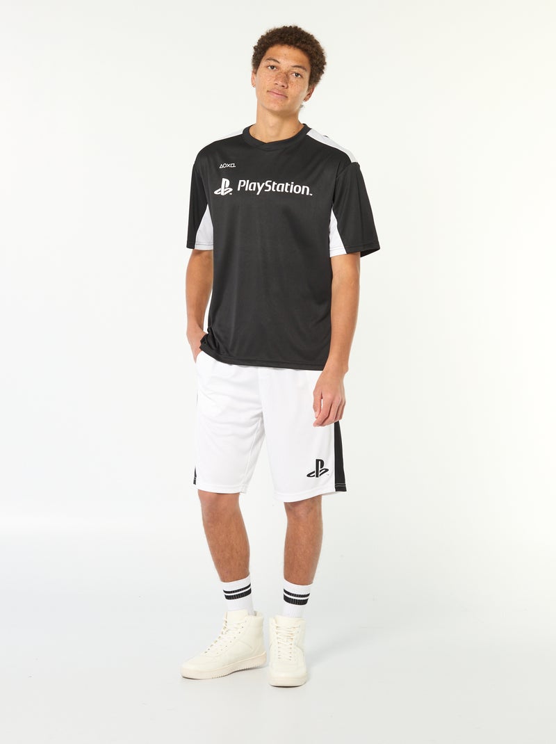 T-shirt de sport 'Playstation' Noir - Kiabi