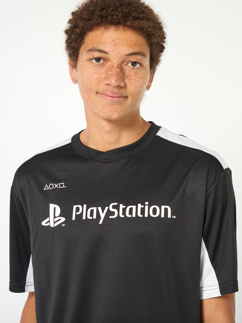 T-shirt de sport 'Playstation' Noir - Kiabi