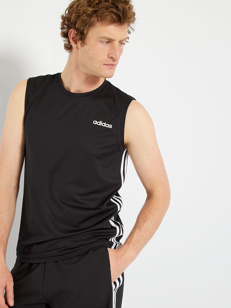 T-shirt de sport sans manches 'adidas' noir - Kiabi