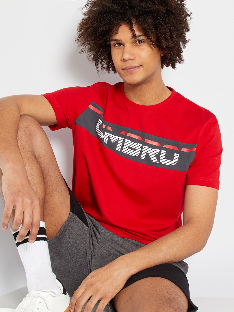 T-shirt de sport 'Umbro' rouge - Kiabi