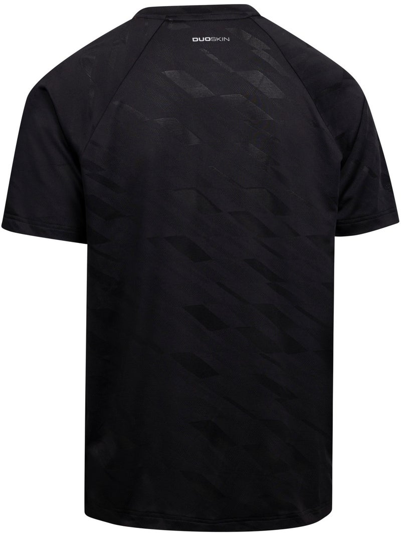 T-shirt de sport uni manches courtes trillon - trespass Noir - Kiabi