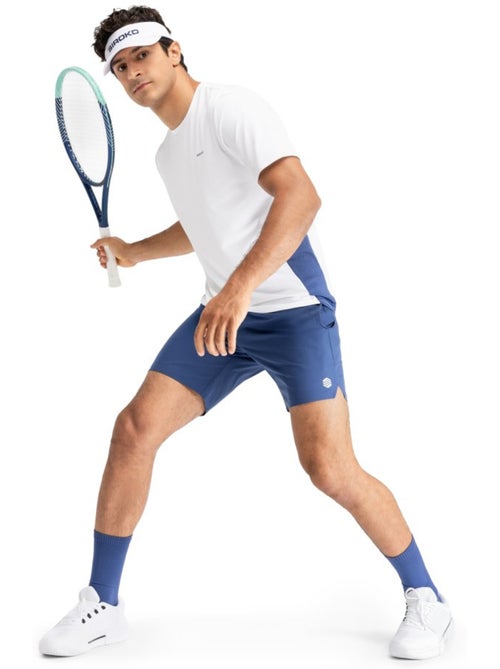 T-shirt de tennis manches courtes homme tennis homme lob - Kiabi T-shirt de tennis manches courtes homme tennis homme lob - Kiabi
