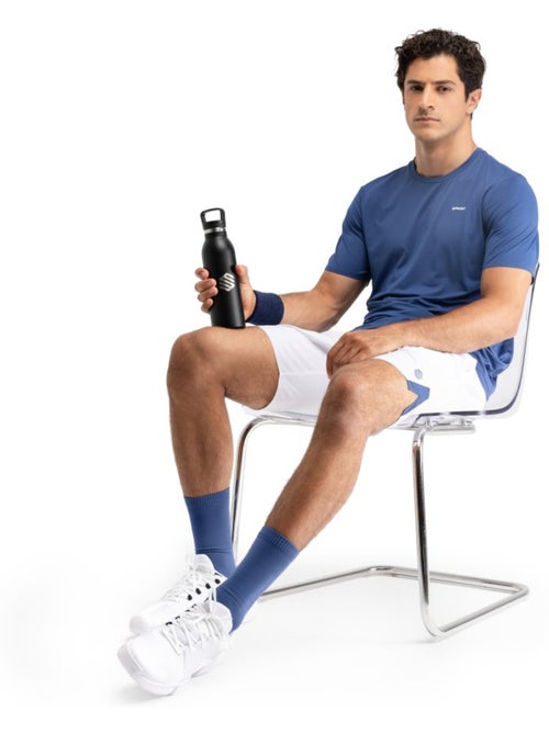 T-shirt de tennis manches courtes homme tennis homme lob - Kiabi