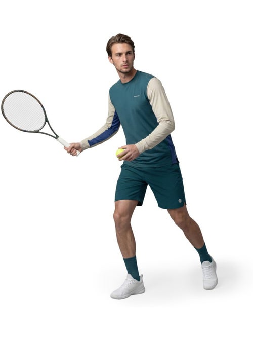 T-shirt de tennis manches longues homme tennis homme roma - Kiabi T-shirt de tennis manches longues homme tennis homme roma - Kiabi