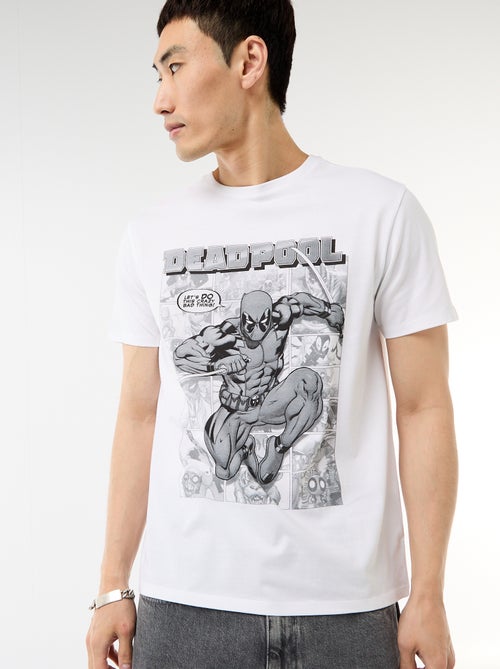 T-shirt 'Deadpool' 'Marvel' à manches courtes - Kiabi